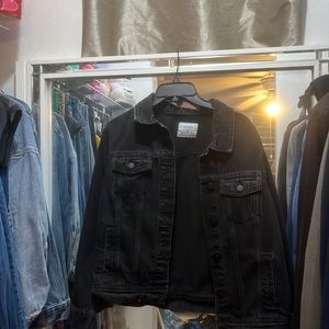 jean black jacket